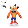 New Arrival Anime Crash Bandicoot Plush Toys Cartoon Animal Aku Aku Crash Soft Stuffed Plush Dolls for Kids Christmas Gifts