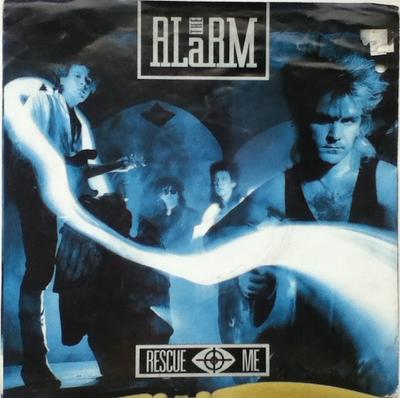 7inch Record ALARM - Rescue Me IRM150 I.R.S. Records 1987 UK Rock Used