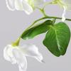3pcs Silk Cloth, Iron Wire Sweet Pea Artificial Flower Single Stem Faux Flower  Home Vase Decoration