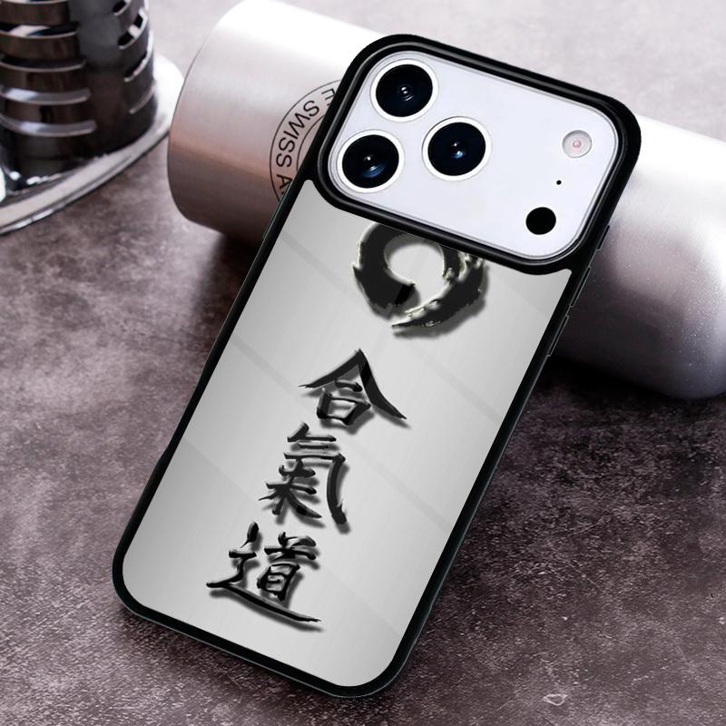 Aikido Japanese Martial Phone Case For iPhone 17 16 15 14 13 12 11 Pro Max Plus 17Air Soft Silicone Cover