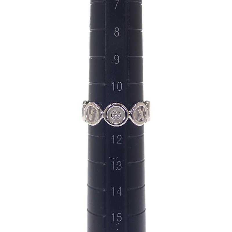 TIFFANY&Co.  #11(JP Size) ring K18 white gold/diamond Women