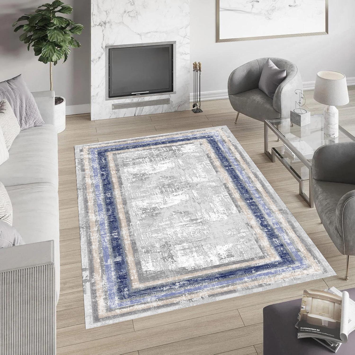 

Eliana Home Моющийся ковер с принтом LNA152-FNL458 50x80 фиолетовый