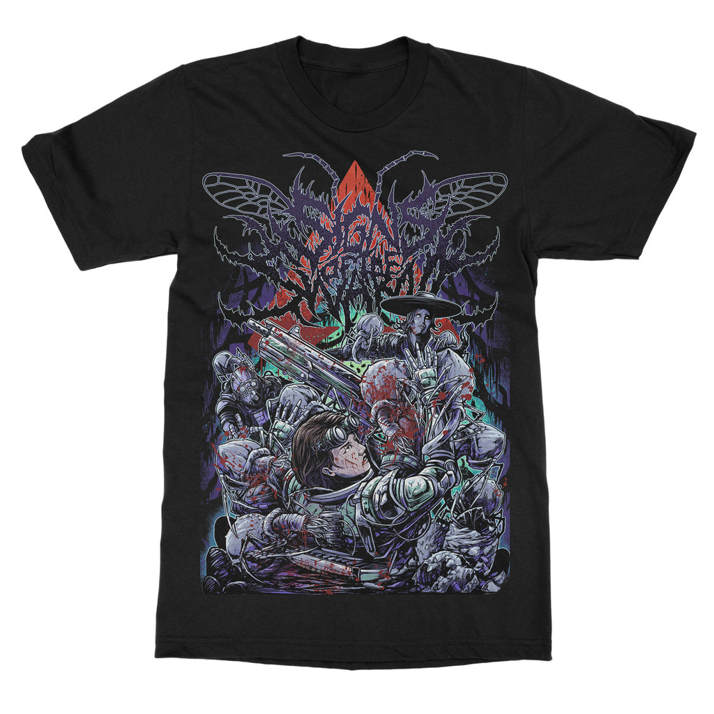 ZX New Signs of The Swarm Band Graphic Cotton Tshirt Unisex Summer Short Sleeve Fashion Brand Tee Luxury Casual Vintage Retro Top