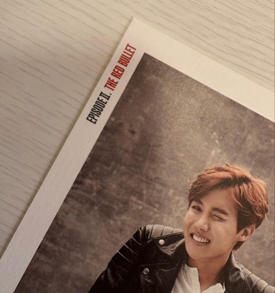 [USED] BTS THE RED BULLET Photo Card J-HOPE