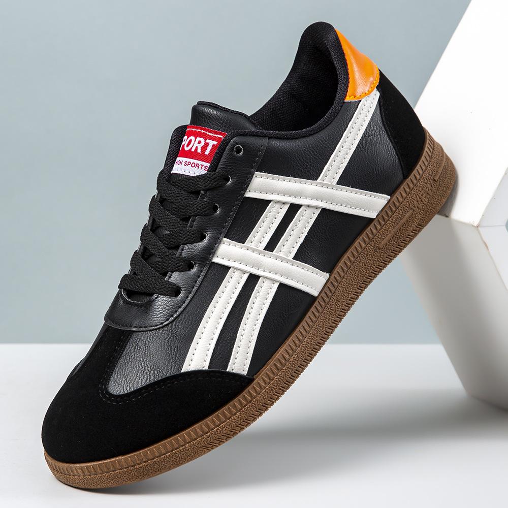 Little White Shoes Men's 2025 Four-season Men's Shoes Casual and Comfortable Lace-up Foreign Trade Men's Shoes