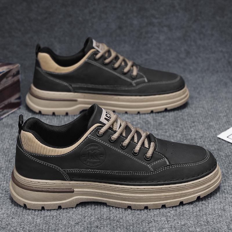 Men's 2024 Autumn Outdoor Climbing Sneakers - Thick-Soled, Wear-Resistant, and Fashionable