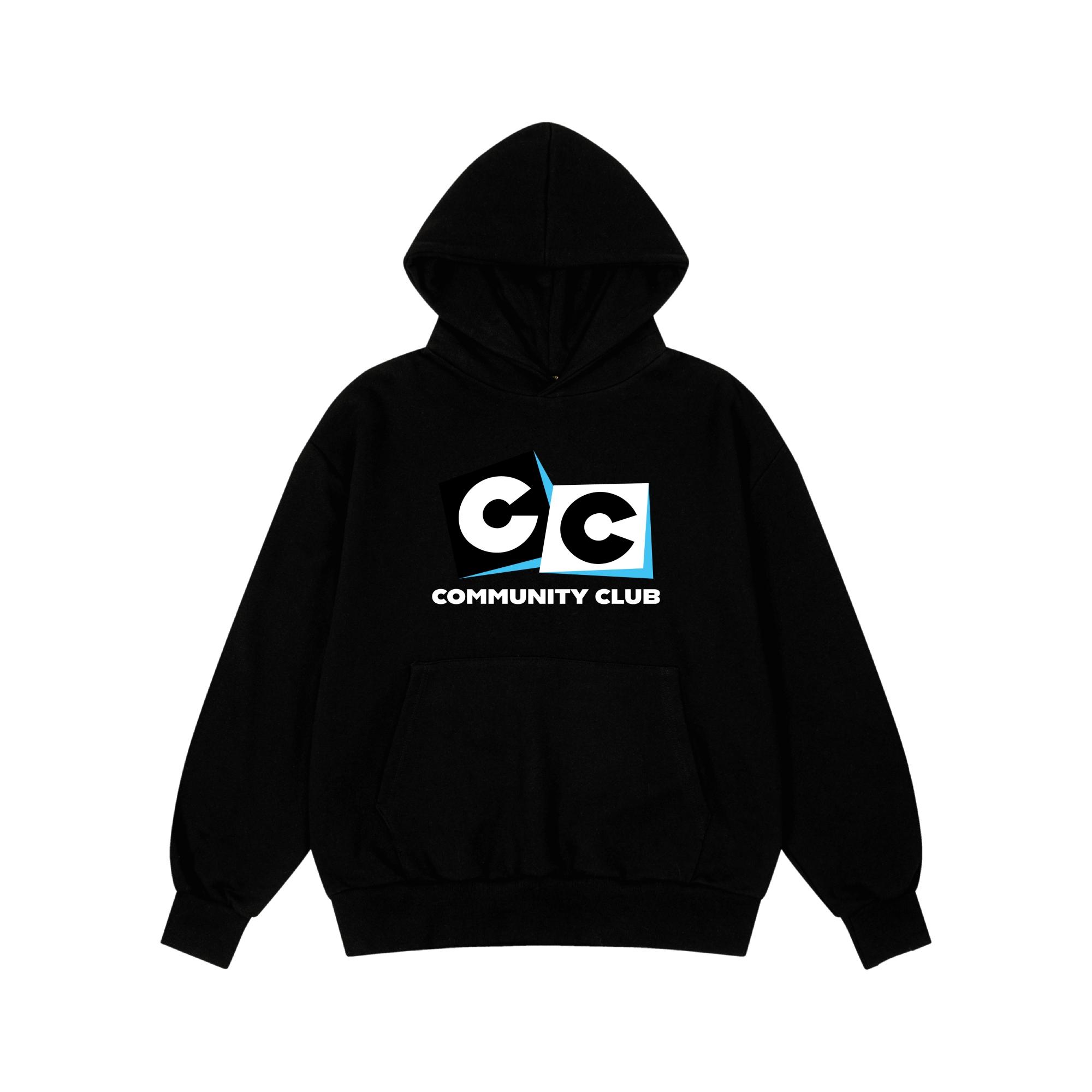 Community Club Acronym Hoodie Black Xl