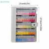 Magnetic Nail Color Card Book Manicure Color Test Storage Book Acrylic Works Display Color Card Showing Shelf