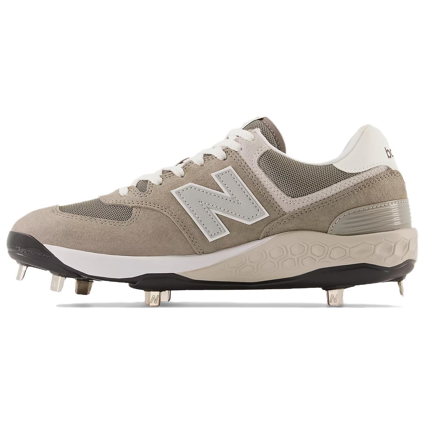 New Balance Fresh Foam X 574 Cleat  Shark Skin  Men s L574TG1 EU 43
