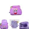 Dora The Explorer Nylon Backpack With Map Plush Doll Perfect Christmas Gift For Kids!