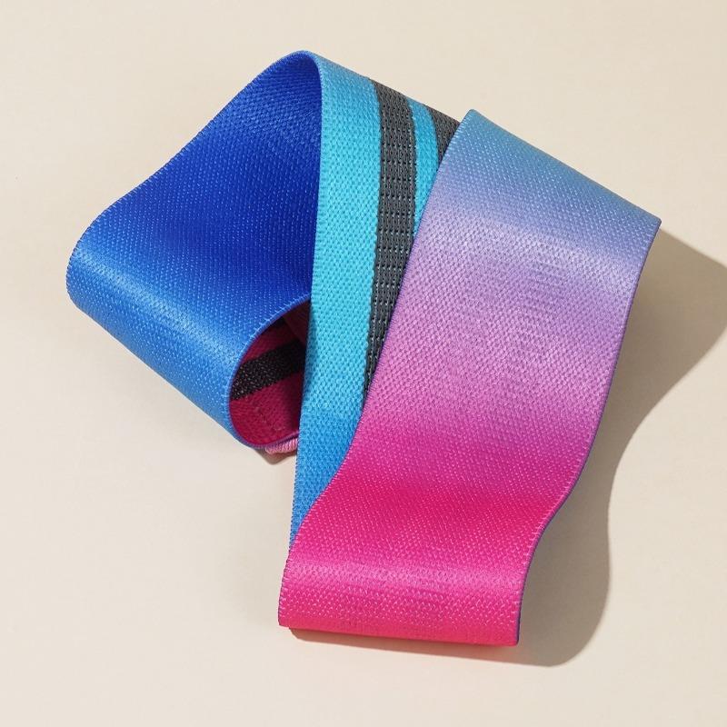 Colorful Buttocks Resistance Band - Peach-shaped Buttocks and Perineum Stretch Band - High Elasticity for Home Fitness, Yoga