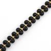 Necklace black K18 yellow gold/Coral 8.3g Women Used