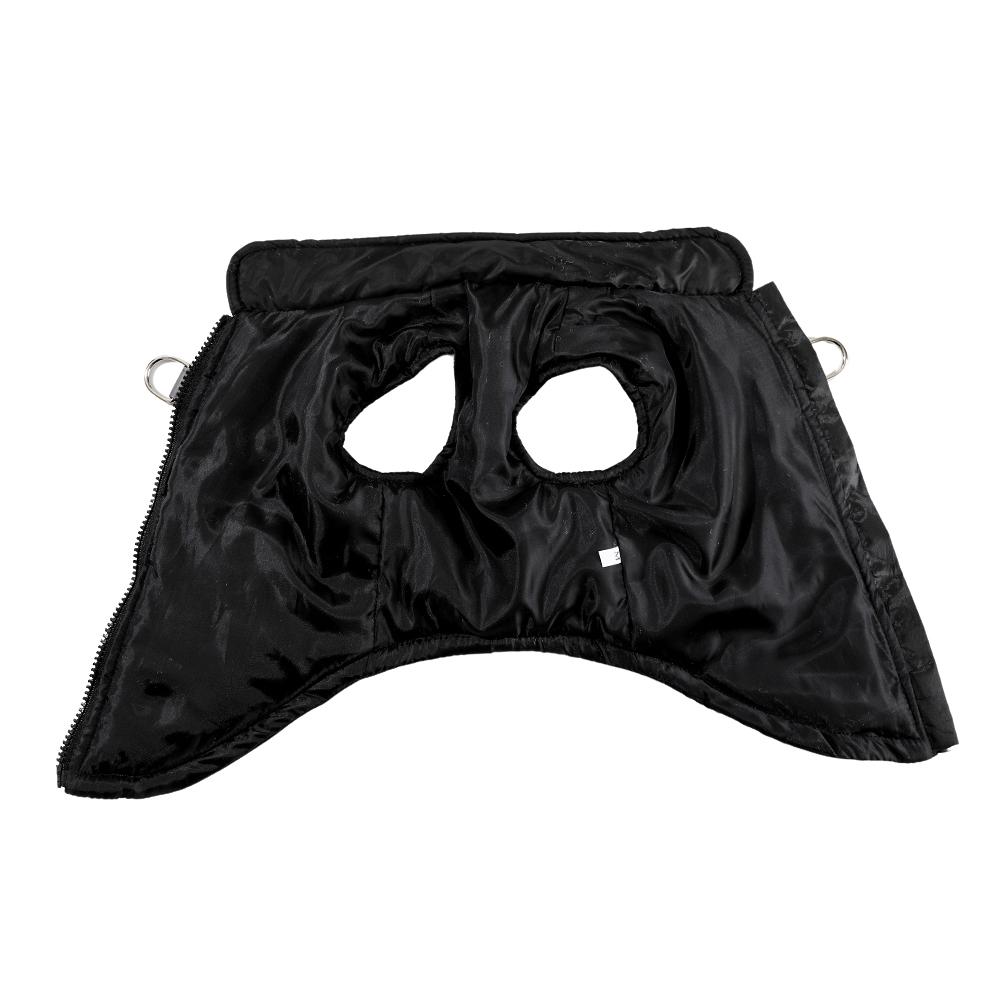 Winddichte Hundekleidung für den Außenbereich für kleine und mittelgroße Hunde mit D-Ring, warme Welpenjacke, Yorkshire-Schnauzer-Haustierkostüm