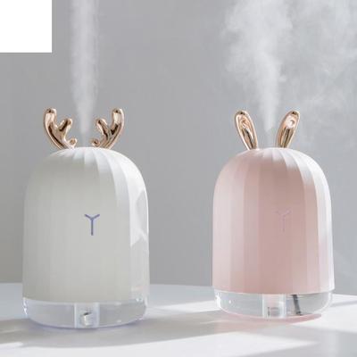 Cute Deer/Rabbit LED USB Home Office Car Air Humidifier Aroma Mist Diffuser