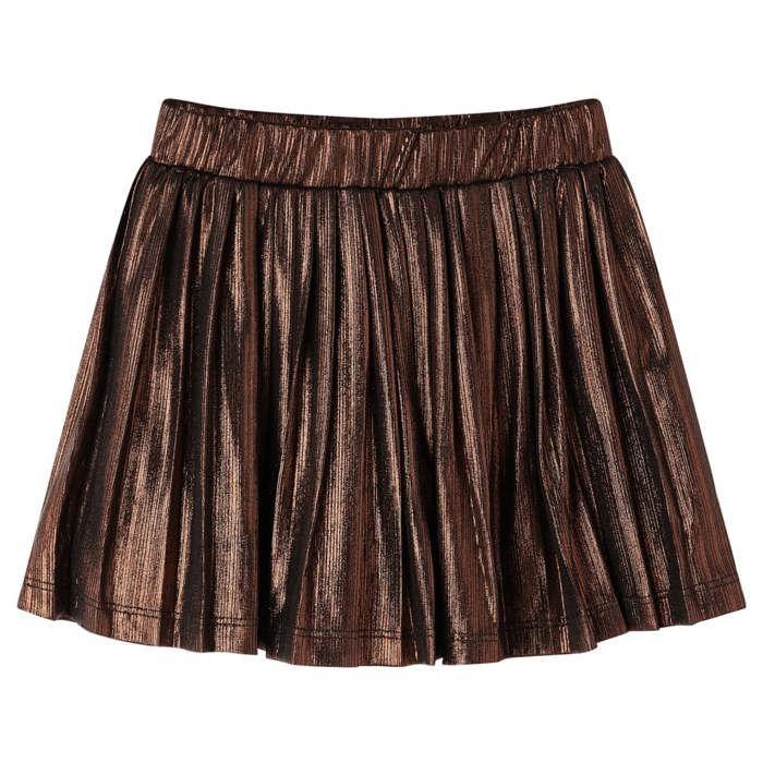 Jupe avec paillettes pour enfants cognac 92/104/116/128/140
