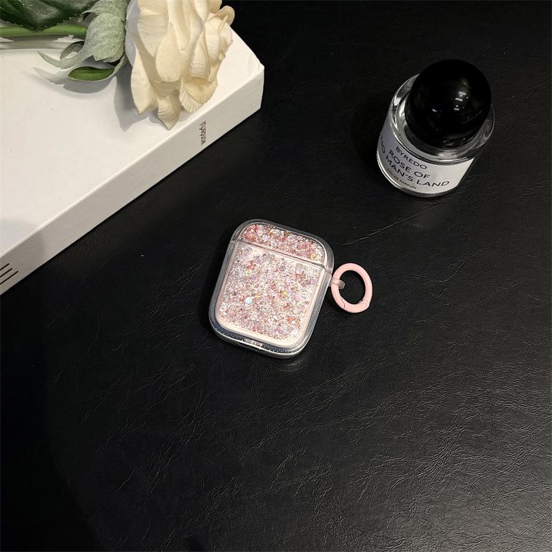 Luxury fashion glitter Epoxy suitable for AirPods protective cover 1 Apple wireless Bluetooth 1st generation Pro1 earphone cover