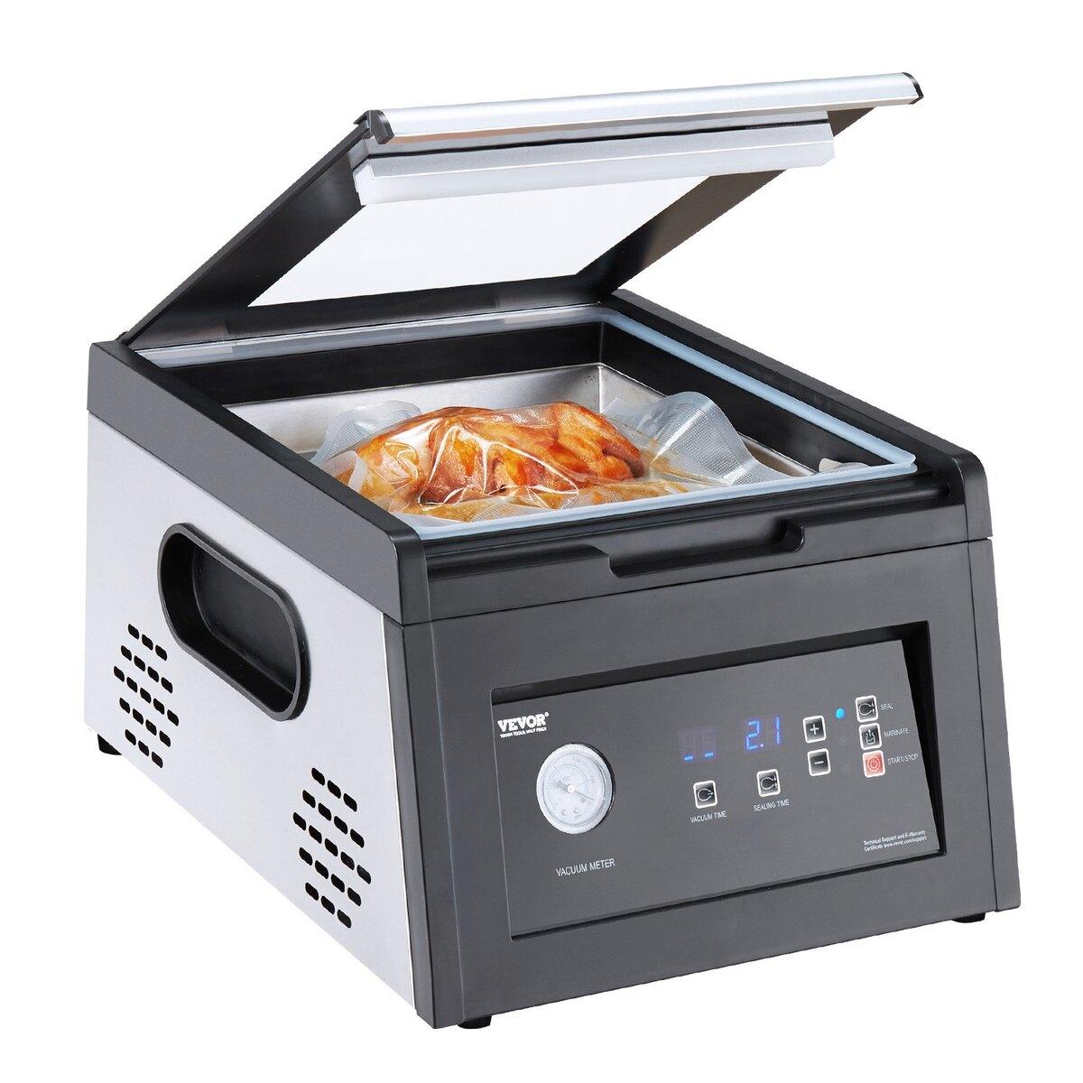 Chamber Vacuum Sealer, 380W Vacuum Pump