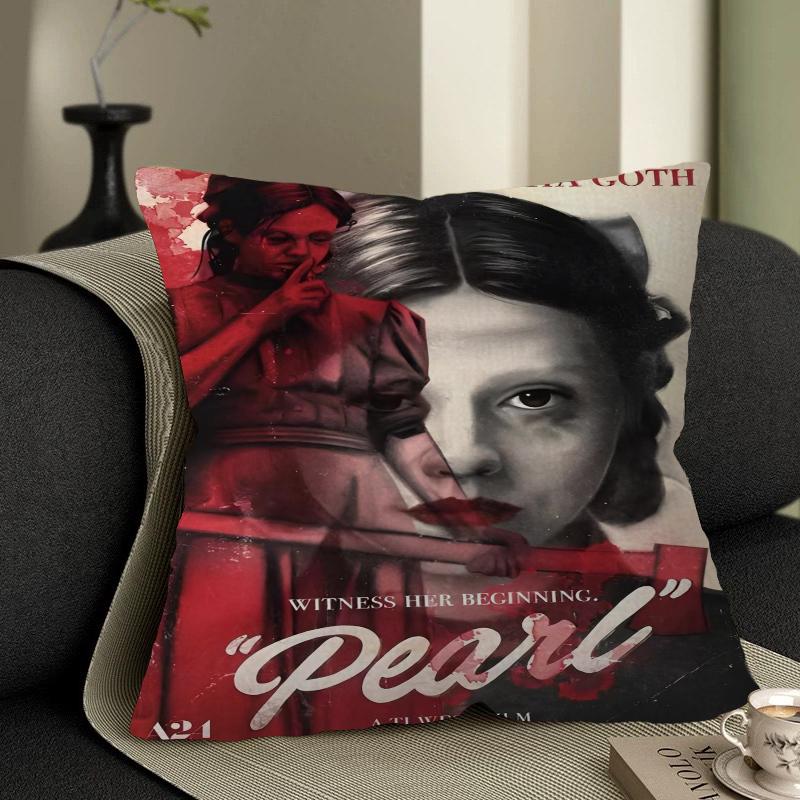 

Pearl Pillowcase Toon Gift Cushion Cover Bedroom Home Sofa Chair Seat Decor Pillow Case 16x16Inch