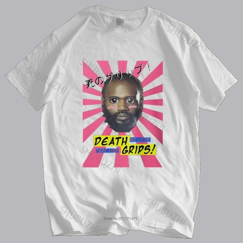 

New t shirt black tops for men Design T Shirt Mens Death Grips No Love Desu Web summer teeshirt plus size drop shipping 4XL