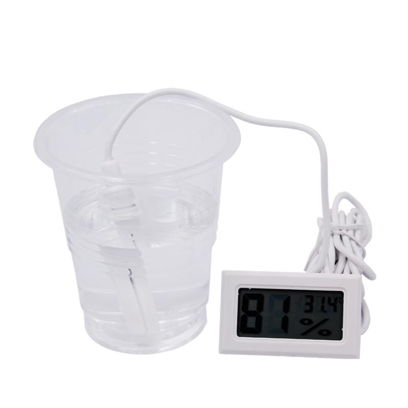 Mini Temperature Humidity Meter Digital LCD Indoor Convenient  Thermometer Hygrometer Gauge Instruments With External probe