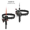 Adjustable Fishing Rod Holder Waist Belt Lightweight Fishing Pole Belt