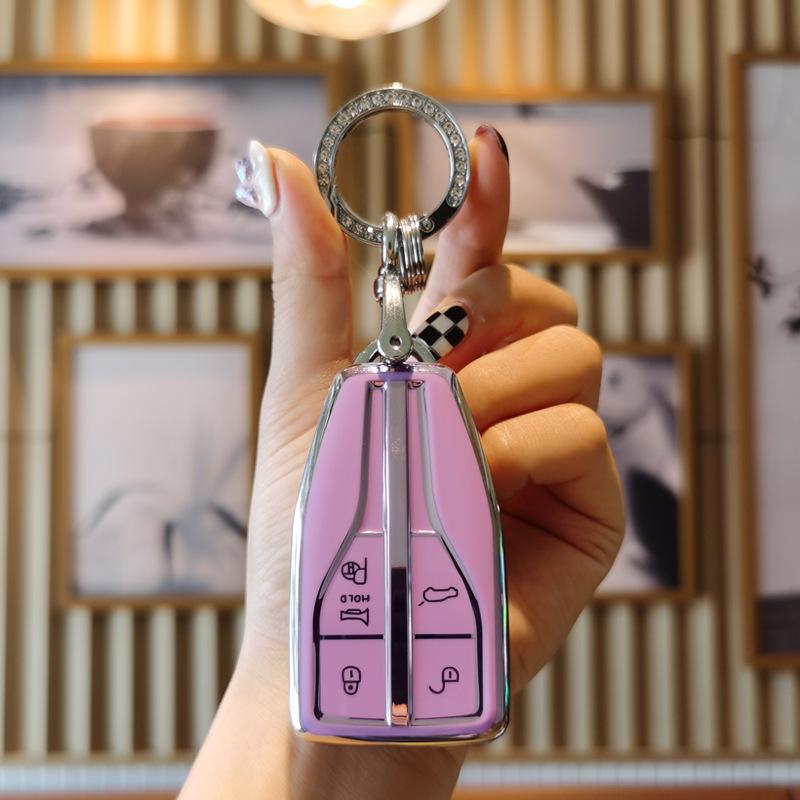 2023 Hongqi H5 Key Case for Women: Compatible with H7, H9, HS5, HS7, HS3 - Protective Car Key Cover and Buckle