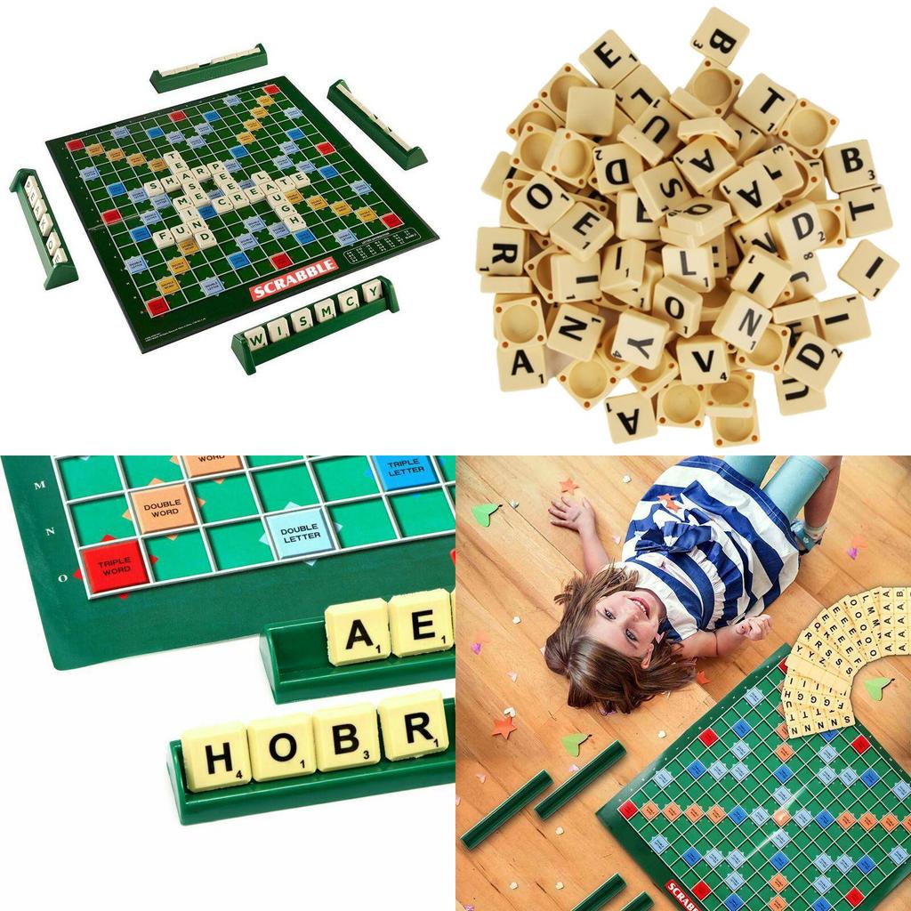 Portable Spelling Puzzle Game Family Party Toy For Intelligence Development