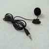 3.5mm Wired Lapel Microphone Indoor Outdoor Live Streaming Stage Performance Interview 360 Degree Pickup Sound Recording Mic