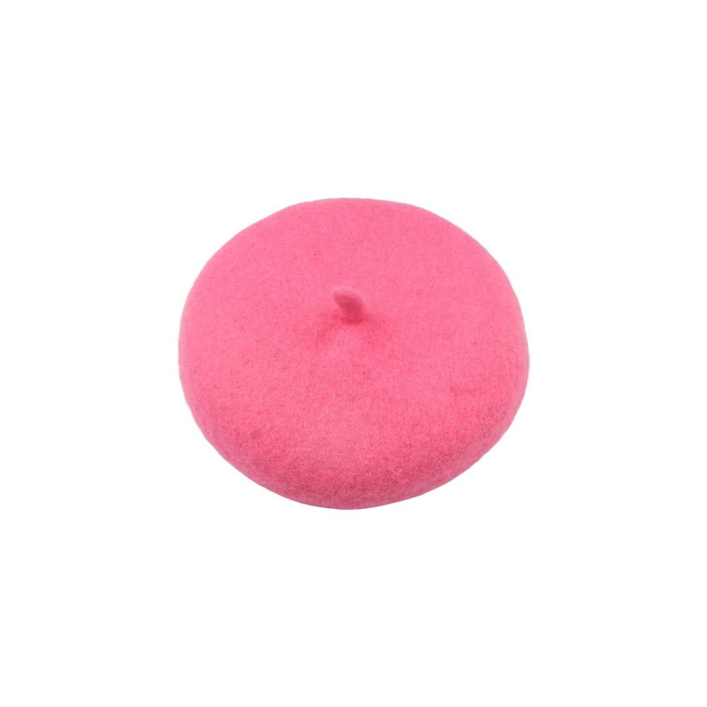 Creative Cat Accessories Pet Decor Solid Color Pet Headwear Cat Hat Pet Wool Cap Dog Beret