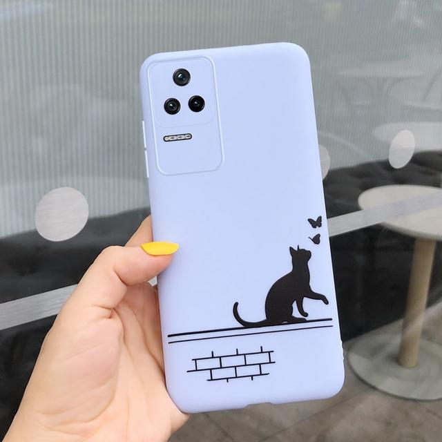 Per Xiaomi Poco F4 Custodia Cute Alien Cartoon Cover morbida in silicone TPU Custodia per telefono per Xiaomi Poco F4 GT PocoF4 Capa antiurto Coque