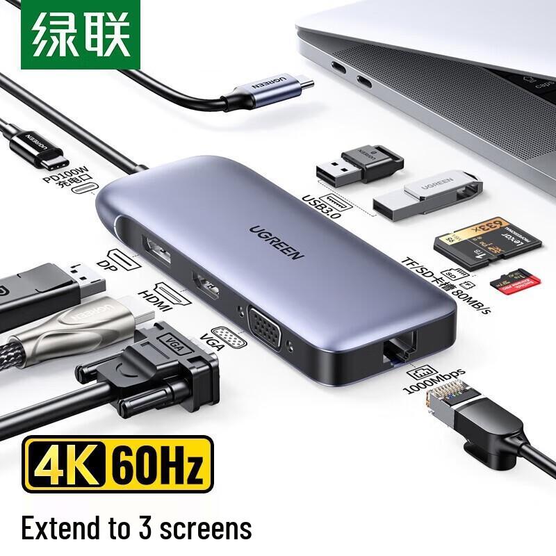 UGREEN 9-in-1 Type-C Docking Station