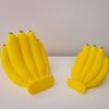 Cute Banana Gadget for Desk Phone Stand, Fun Desktop Holder, 3D Printed Decorative Cell Cradle Creative Ornament, Stress Relief Gift Home Office