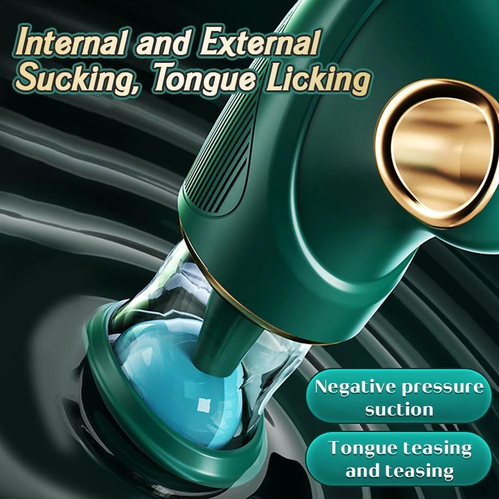 Clitoral G Spot Stimulator Nipple Vibrator Sex Toys for Women Powerful Suction Vacuum Suction Licking Tongue Female Massager