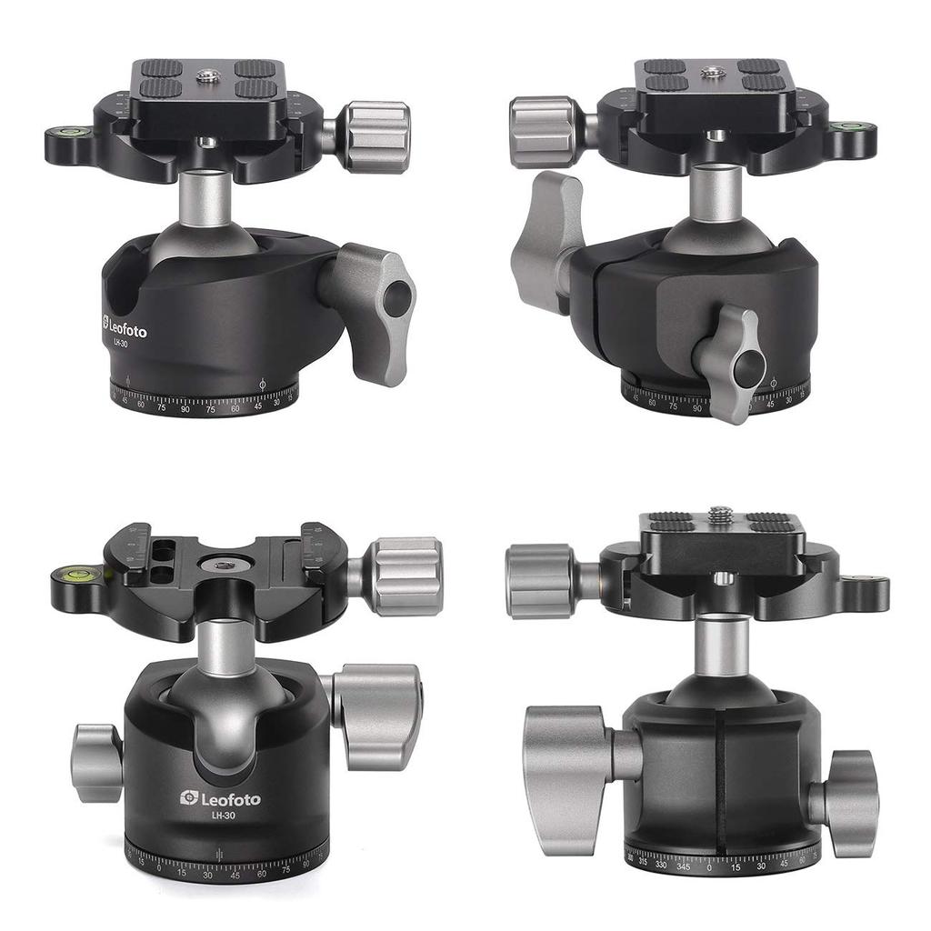 Leo Photo LS Ranger Carbon Small Tripod Head Set LS-253CM+LH-30