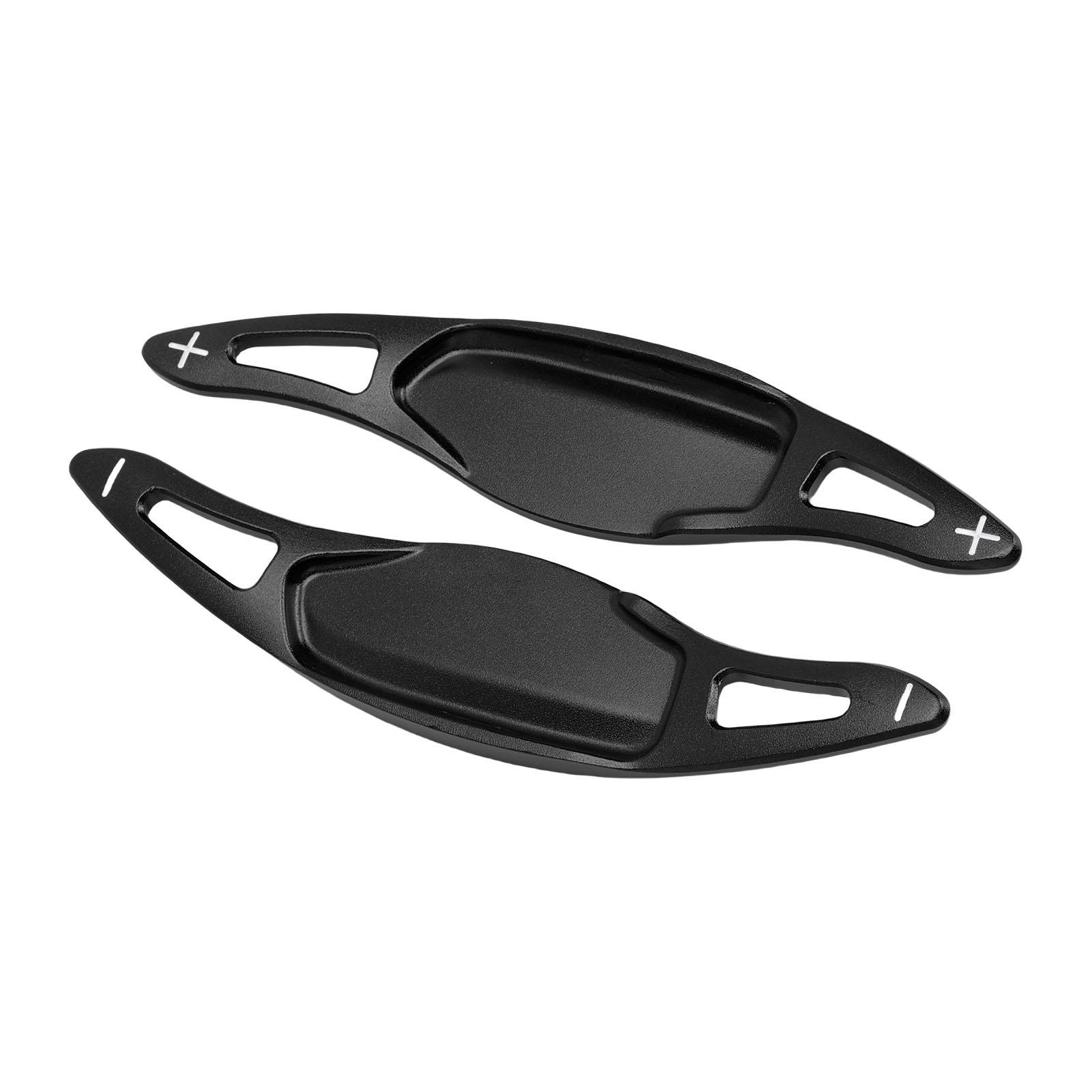 

2PCS Ste ing Wheel Paddle Extension Trim Cov Aluminum Alloy Paddle Blade Replacement for 2018 and Lat