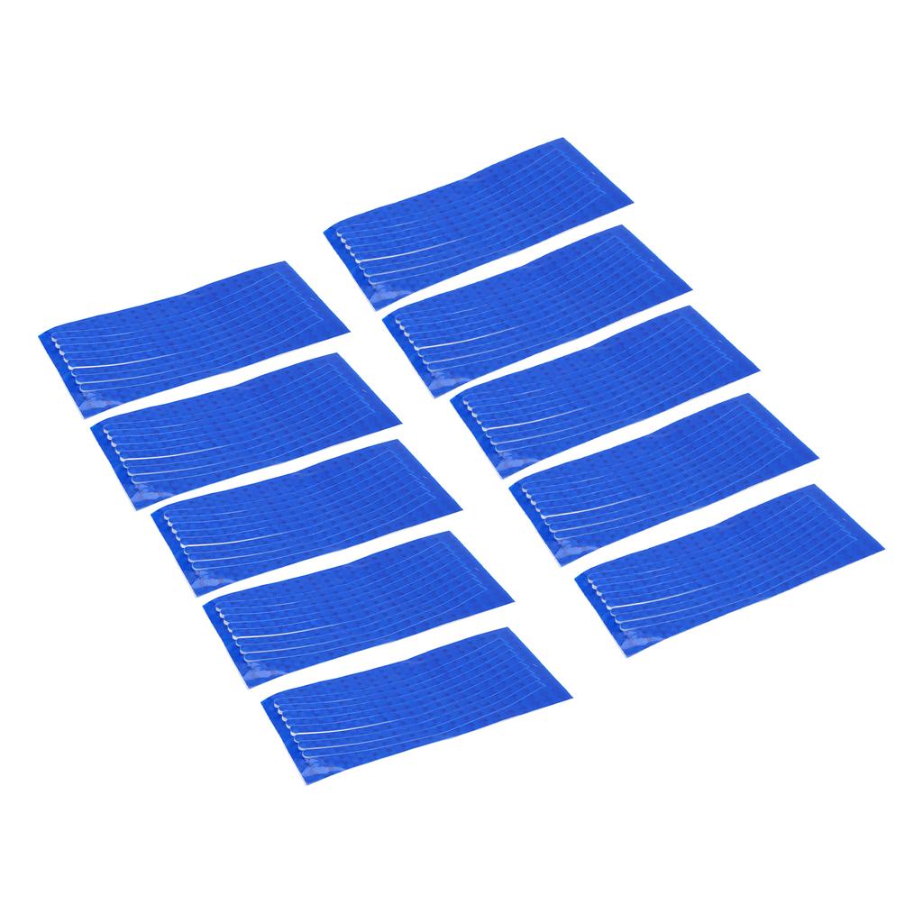 10pcs Reflective Wheel Rim Stripe Decal Waterproof Adhesive Decals Bicycle Night Reflective Safety Decoration Rim