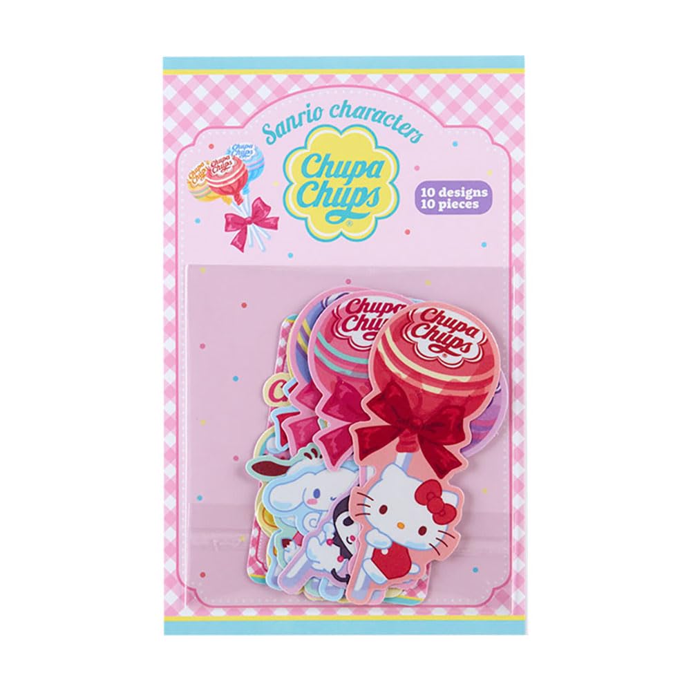 

Sanrio (САНРИО) Sanrio Design Seal Chupa Chups Collaboration Vol. 2 персонажа Sanrio 12,5 x 8,5 x 0,5 см Персонаж 765261 SANRIO