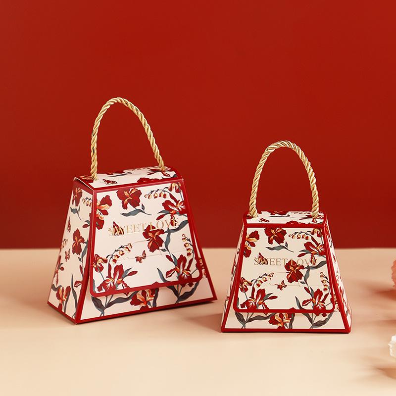 2025 Hochwertige europäische Hochzeits-Süßigkeiten-Geschenkbox – elegante leere Süßigkeitenbox für Hochzeiten und Verlobungen