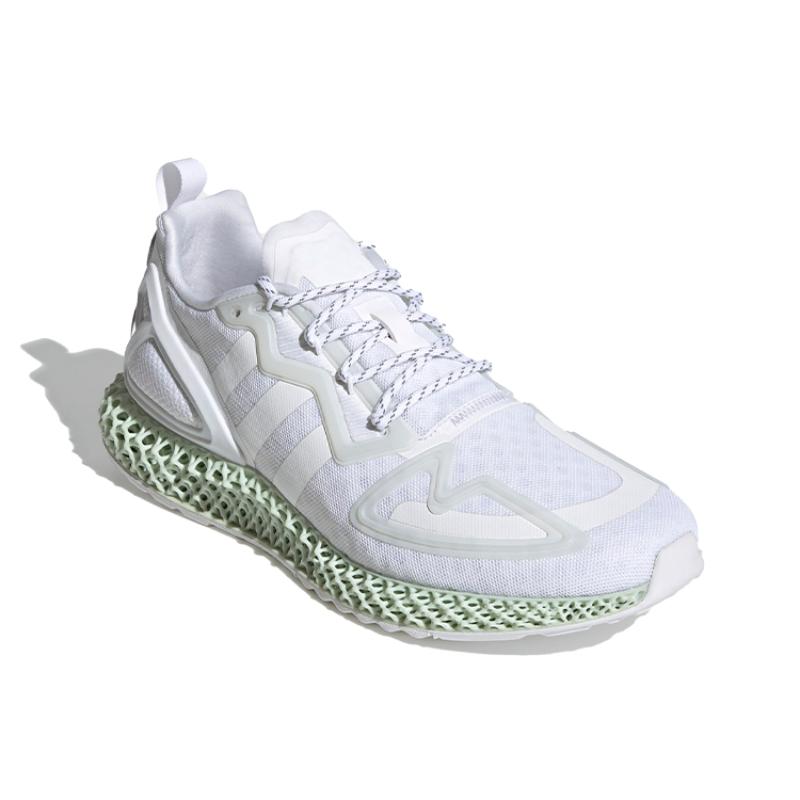 Adidas Zx 2K 4D 'Triple White' Sneaker FW2002