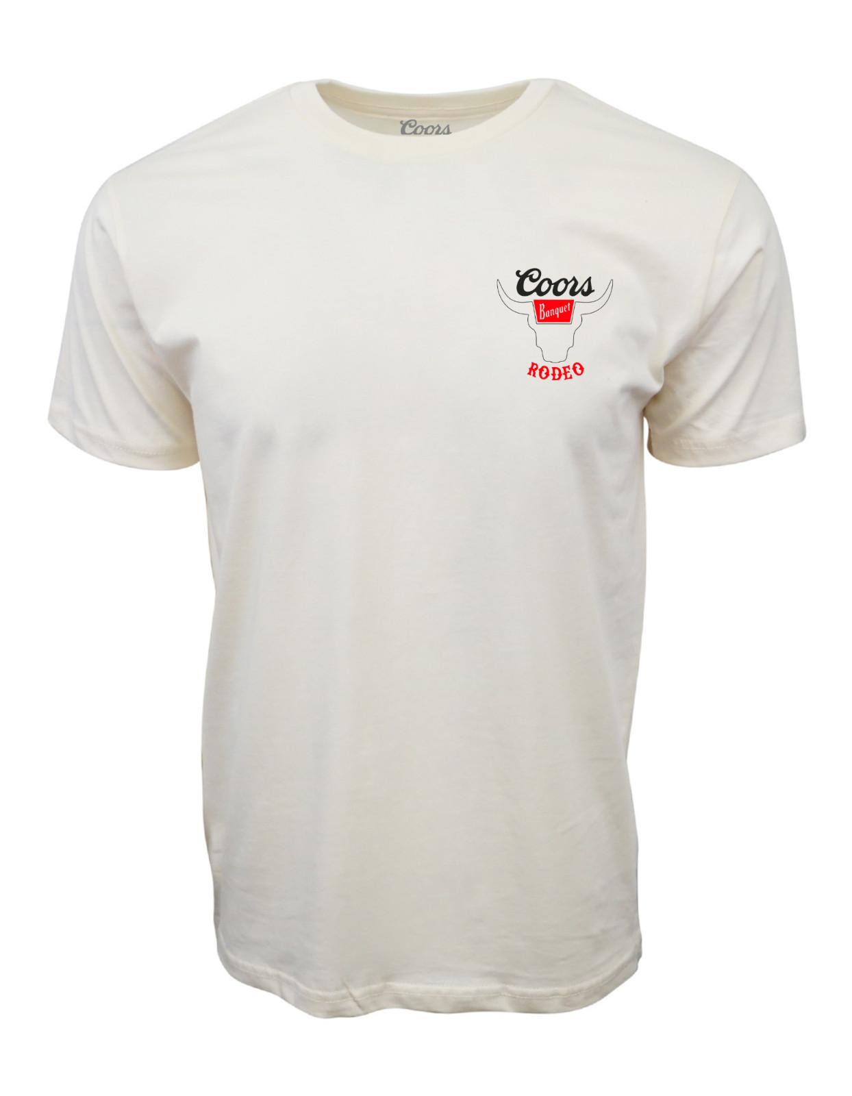 COORS BANQUET BLACK BULL T SHIRT NATURAL M