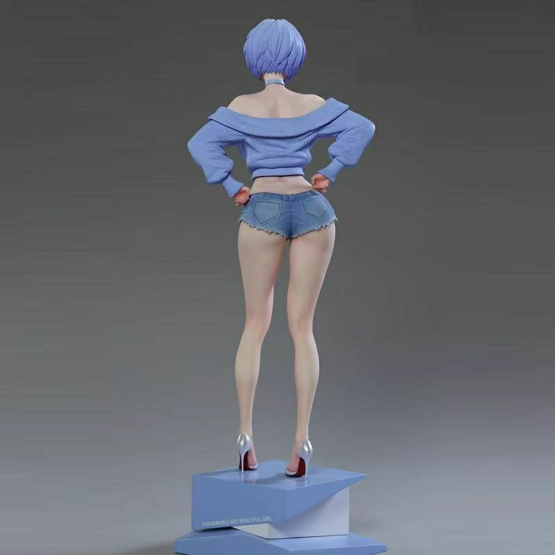 Anime Beautiful Girl Summer Girlfriend Ayanami Doll Model