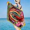 Our Lady Of Guadalupe Maria Beach Towel, Super Soft Microfiber, Gift for Her/Him, Birthday, for Pool, Beach, Travel, Home Decor Fan gifts