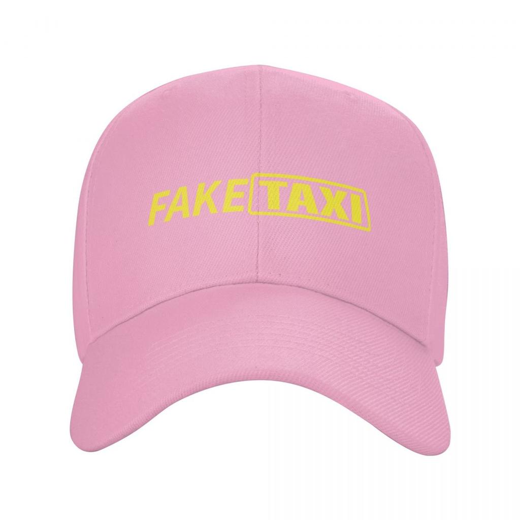 Klassisk Fake Taxi Baseball Keps för unisex kvinnor Personlig justerbar Vuxen Dad Hat Sommar Vår Snapback Kepsar Trucker Hattar