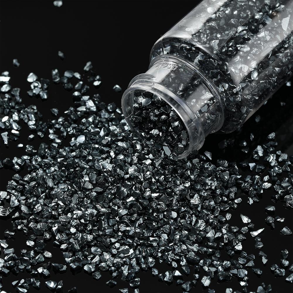 30g/Bottle Glass Crushed Stones Resin Fillings for DIY Epoxy Resin Mold Irregular Crystal Nail Art Decoration Jewelry Making