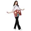 Unisex Adult Christmas Funny Costumes Realistic Xmas Elf House Costume Tropical Cute Dress Up Party Cosplay Roleplay Suit Brown White