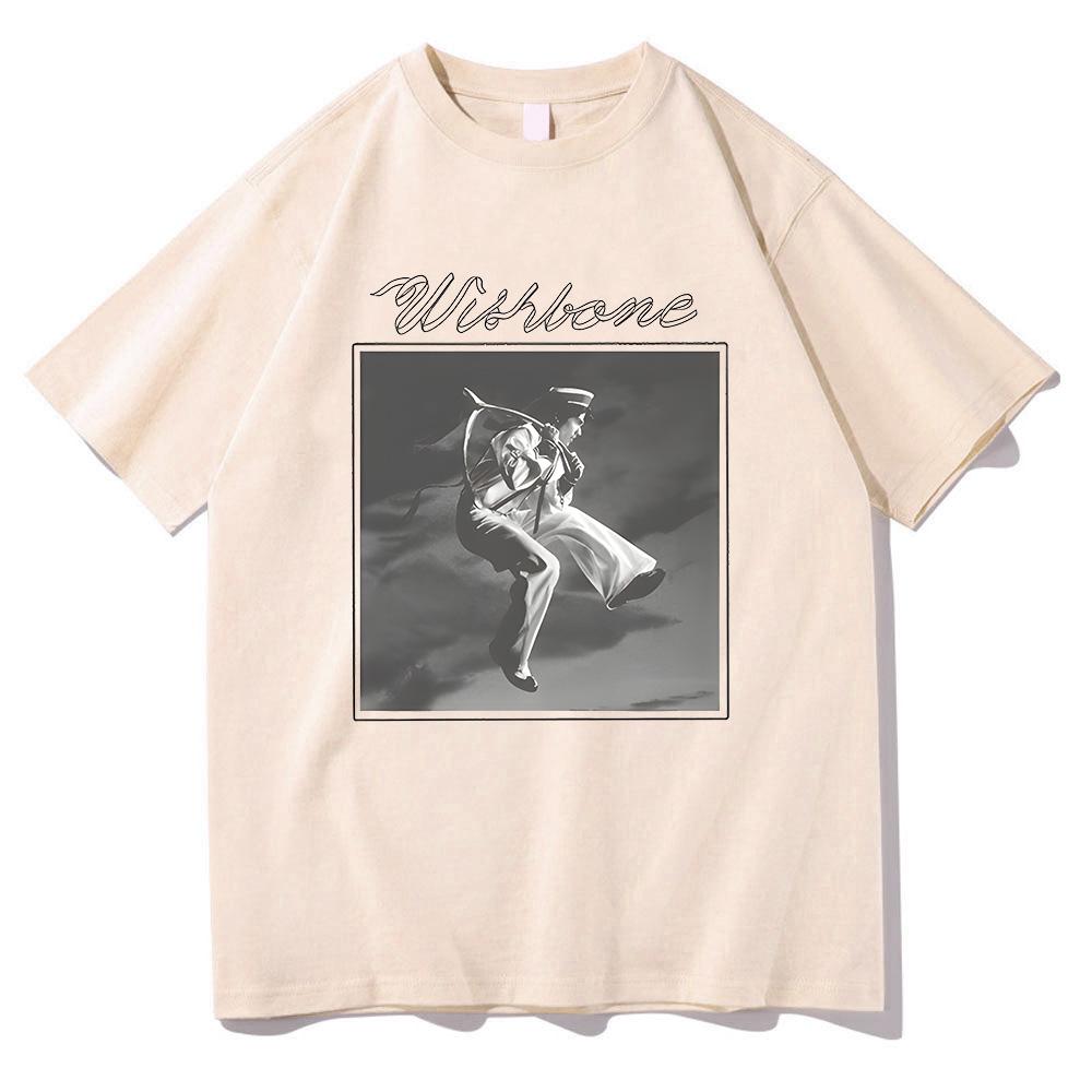 Conan Gray Wishbone Abum Cover T-shirt Fashion Pure Cotton Tees Short Sleeve Summer New Arrival Crewneck Y2K Tops Unisex Clothes