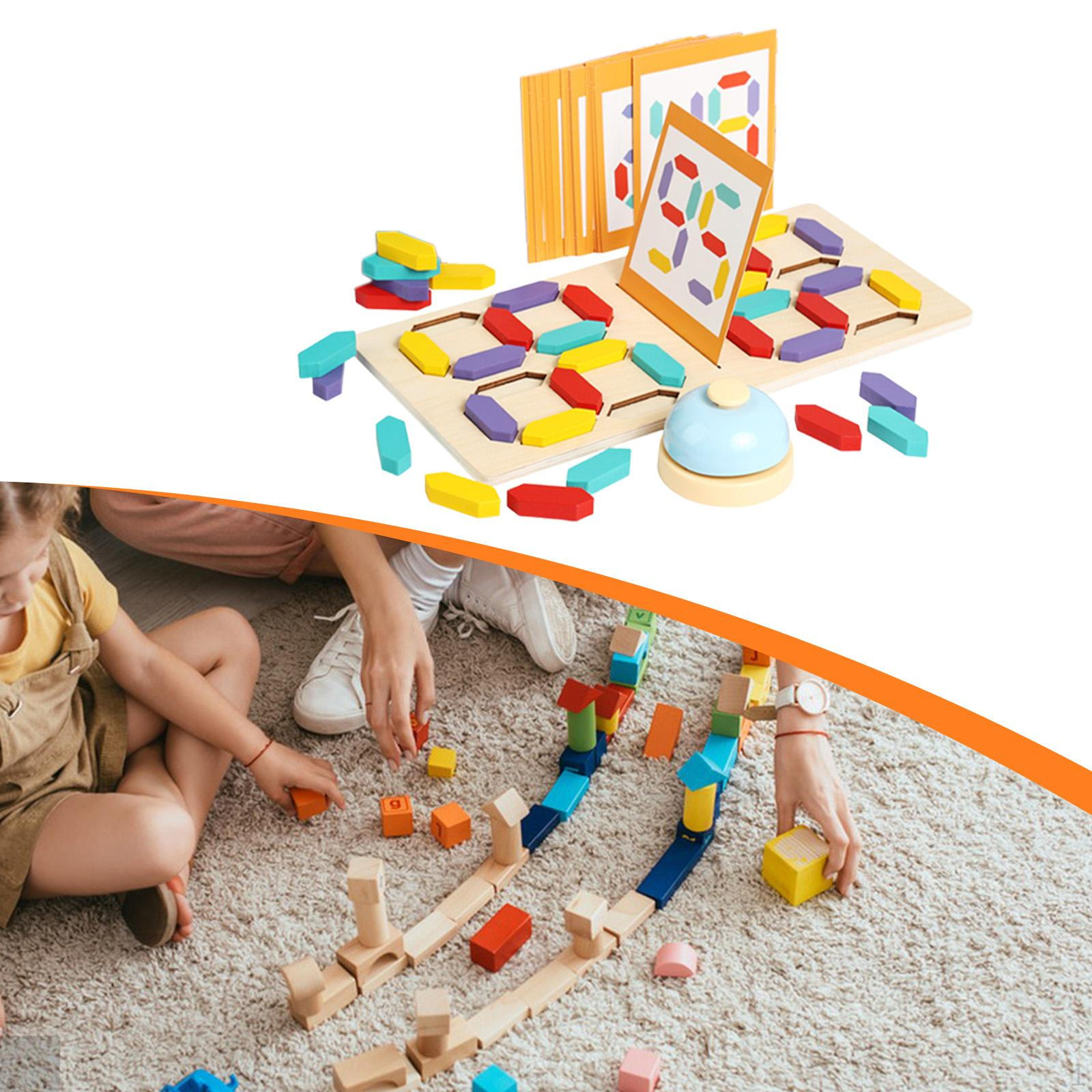 

Kids Number Cognition Puzzle for Kindergarten Age 1 2 3 Years Old Children