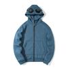 Trendy Autumn/Winter Unisex Round Lens Zipper Hoodie