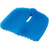 BONFORM Seat Cushion Phiten GEL for Hips 43 X 36 Cm Black Distributes Body Pressure and Absorbs Shock Highly Breathable and Does Not Get Stuffy Cover