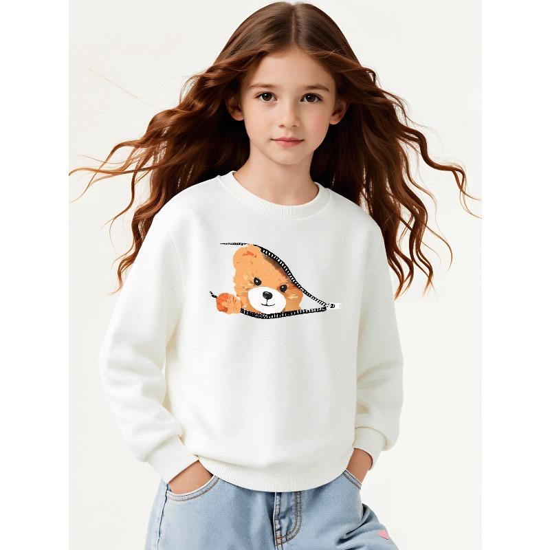 Kids Sweatshirt, Casual Comfortable Warm Fashion Printed Top